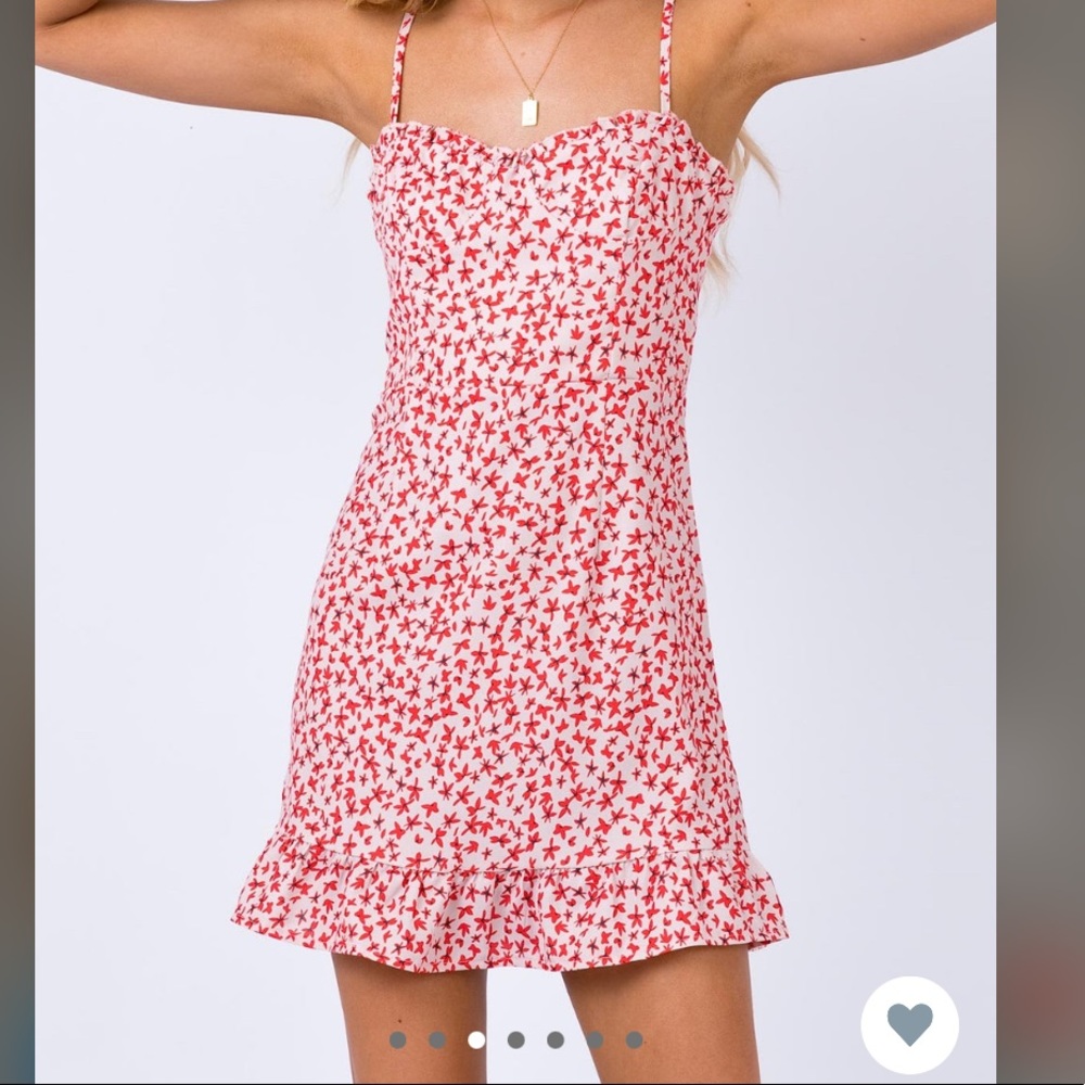 Princess Polly Deniz Mini Dress Blush